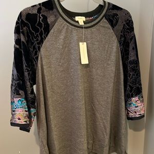 NEW Anthropologie Blouse LARGE